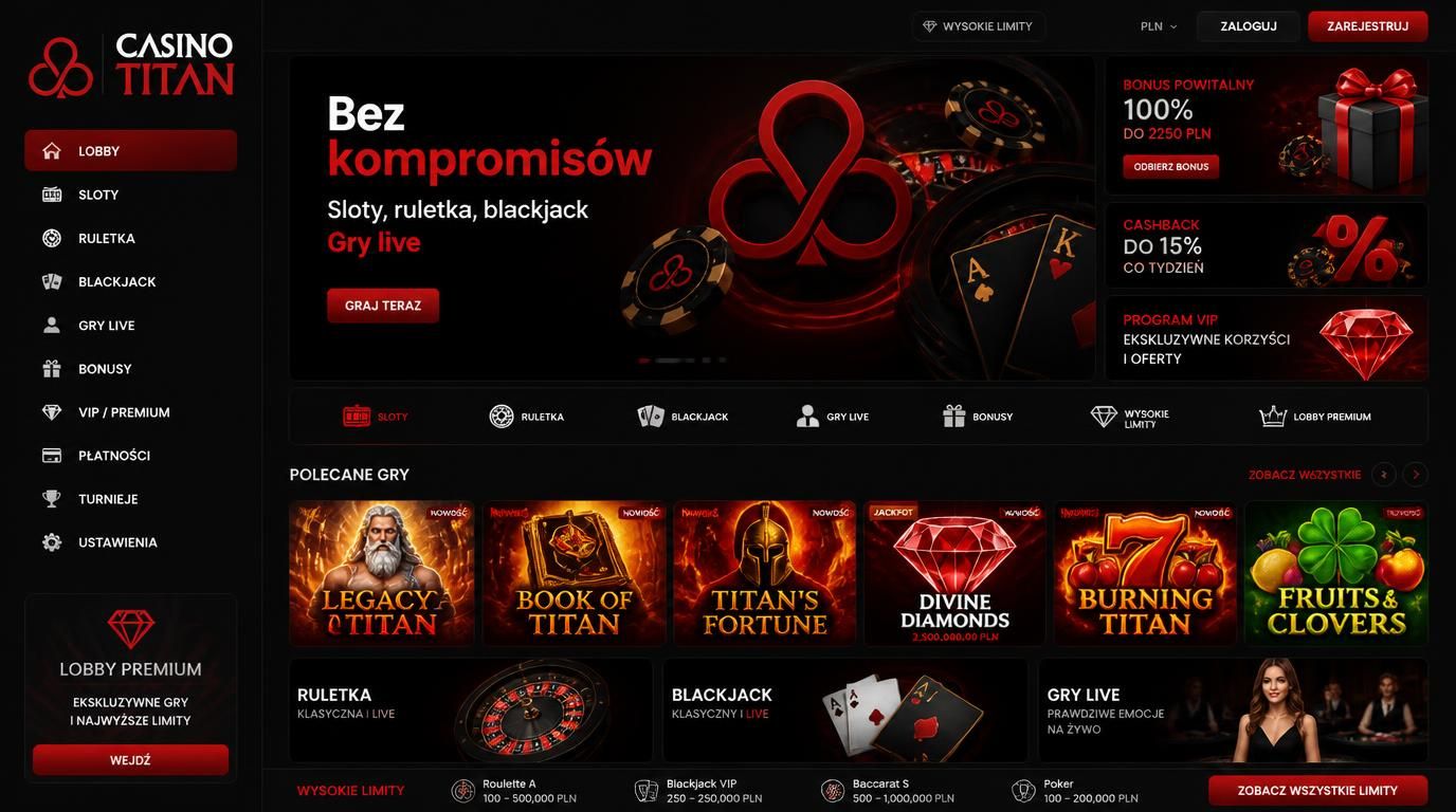 Kluczowe funkcje aplikacji Titan Casino, bez kompromisów